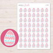I-17493 planner sticker sheet with enlarged sticker detail