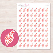 I-17508 planner sticker sheet with enlarged sticker detail