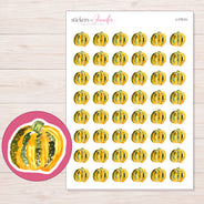 I-17513 planner sticker sheet with enlarged sticker detail