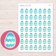 I-17517 planner sticker sheet with enlarged sticker detail
