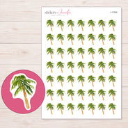 I-17556 planner sticker sheet with enlarged sticker detail