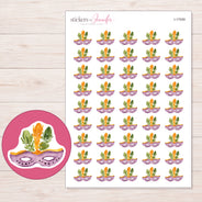 I-17559 planner sticker sheet with enlarged sticker detail