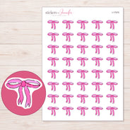 I-17575 planner sticker sheet with enlarged sticker detail
