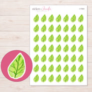 I-17643 planner sticker sheet with enlarged sticker detail
