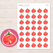 I-17651 planner sticker sheet with enlarged sticker detail