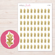 I-17664 planner sticker sheet with enlarged sticker detail