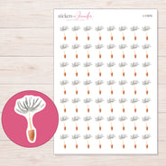 I-17670 planner sticker sheet with enlarged sticker detail