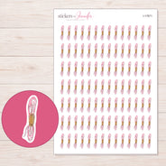 I-17671 planner sticker sheet with enlarged sticker detail