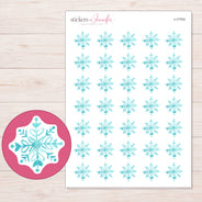 I-17703 planner sticker sheet with enlarged sticker detail