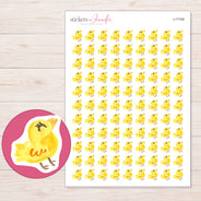 I-17708 planner sticker sheet with enlarged sticker detail