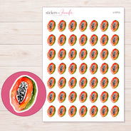 I-17711 planner sticker sheet with enlarged sticker detail