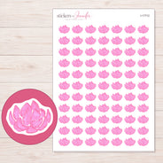 I-17712 planner sticker sheet with enlarged sticker detail