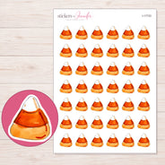 I-17733 planner sticker sheet with enlarged sticker detail