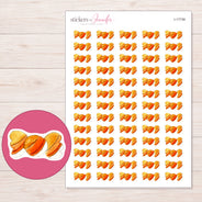 I-17739 planner sticker sheet with enlarged sticker detail