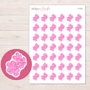 I-17742 planner sticker sheet with enlarged sticker detail
