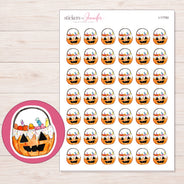 I-17793 planner sticker sheet with enlarged sticker detail