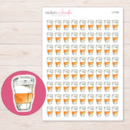 I-17797 planner sticker sheet with enlarged sticker detail