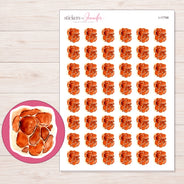 I-17798 planner sticker sheet with enlarged sticker detail