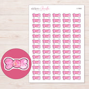 I-17805 planner sticker sheet with enlarged sticker detail