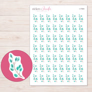 I-17844 planner sticker sheet with enlarged sticker detail