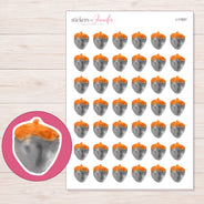I-17857 planner sticker sheet with enlarged sticker detail
