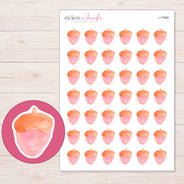 I-17869 planner sticker sheet with enlarged sticker detail