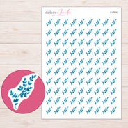 I-17916 planner sticker sheet with enlarged sticker detail