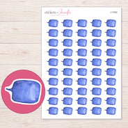 I-17920 planner sticker sheet with enlarged sticker detail