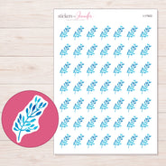 I-17922 planner sticker sheet with enlarged sticker detail