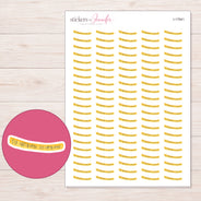 I-17941 planner sticker sheet with enlarged sticker detail