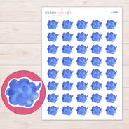 I-17950 planner sticker sheet with enlarged sticker detail