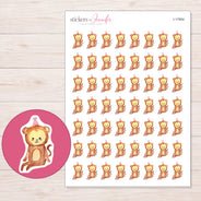 I-17954 planner sticker sheet with enlarged sticker detail