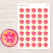 I-17993 planner sticker sheet with enlarged sticker detail