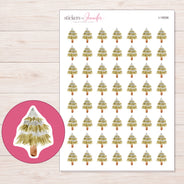I-18056 planner sticker sheet with enlarged sticker detail