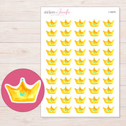 I-18079 planner sticker sheet with enlarged sticker detail