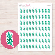 I-18096 planner sticker sheet with enlarged sticker detail