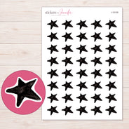 I-18109 planner sticker sheet with enlarged sticker detail