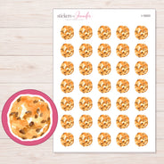 I-18203 planner sticker sheet with enlarged sticker detail