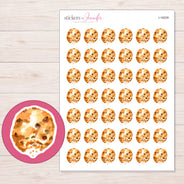 I-18209 planner sticker sheet with enlarged sticker detail