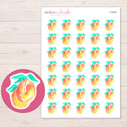 I-18239 planner sticker sheet with enlarged sticker detail