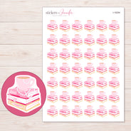I-18294 planner sticker sheet with enlarged sticker detail