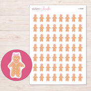 I-18299 planner sticker sheet with enlarged sticker detail
