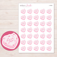 I-18309 planner sticker sheet with enlarged sticker detail