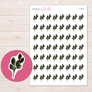 I-18317 planner sticker sheet with enlarged sticker detail