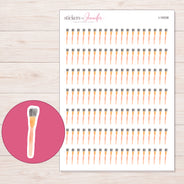 I-18338 planner sticker sheet with enlarged sticker detail