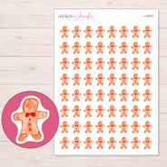 I-18379 planner sticker sheet with enlarged sticker detail