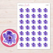 I-18387 planner sticker sheet with enlarged sticker detail