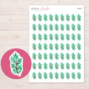 I-18402 planner sticker sheet with enlarged sticker detail