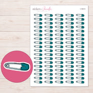 I-18413 planner sticker sheet with enlarged sticker detail