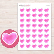 I-18429 planner sticker sheet with enlarged sticker detail